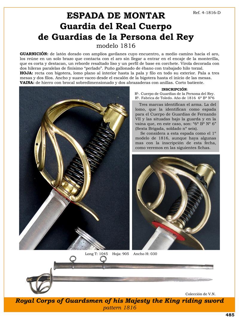 ESPADA DE MONTAR.jpg 1747307364 - Royal Guard Mounting Sword 1816: Unique and Elegant Design