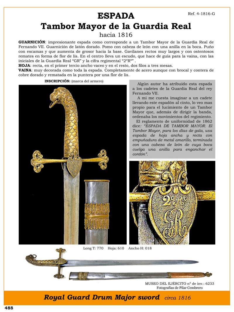 ESPADA DE TAMBOR MAYOR DE LA GUARDIA REAL.jpg 1747372167 - Great Sword of the Royal Guard: A Historical Treasure