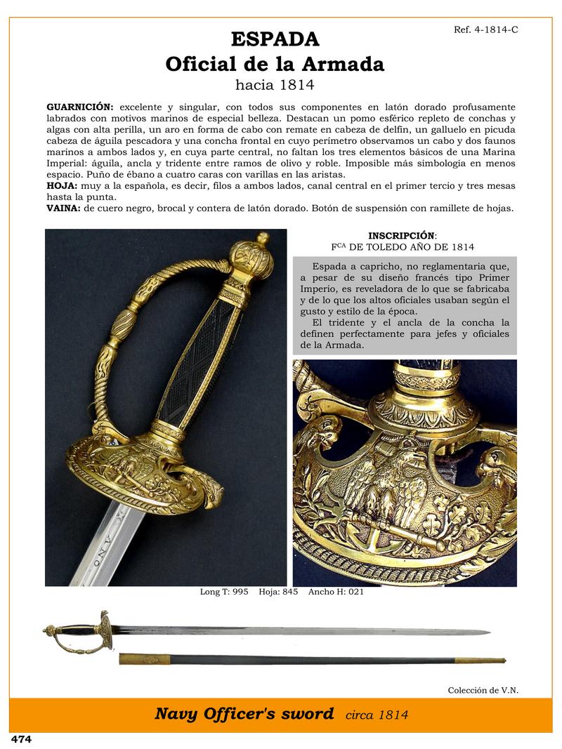 ESPADA OFICIAL DE LA ARMADA Hacia 1814.jpg 1747069769 - Official Navy Sword: Maritime Elegance of 1814