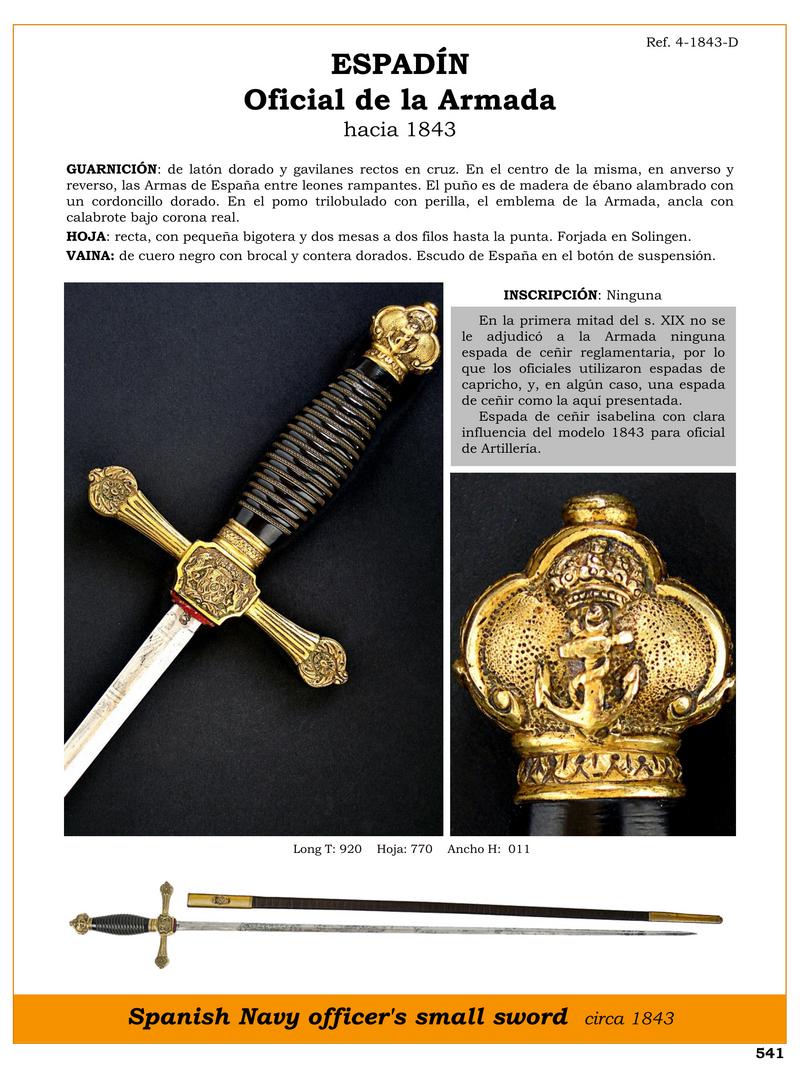 ESPADN.jpg 1748452168 - Épée Officielle de la Marine Espagnole : Design Classique et Élégant
