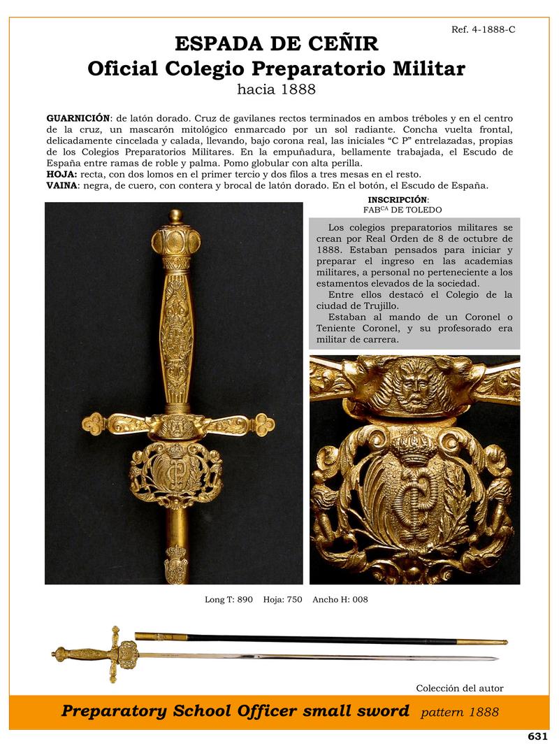 ESPADA DE CEIR.jpg 1750352967 - Military Belt Sword: History and Unique Details