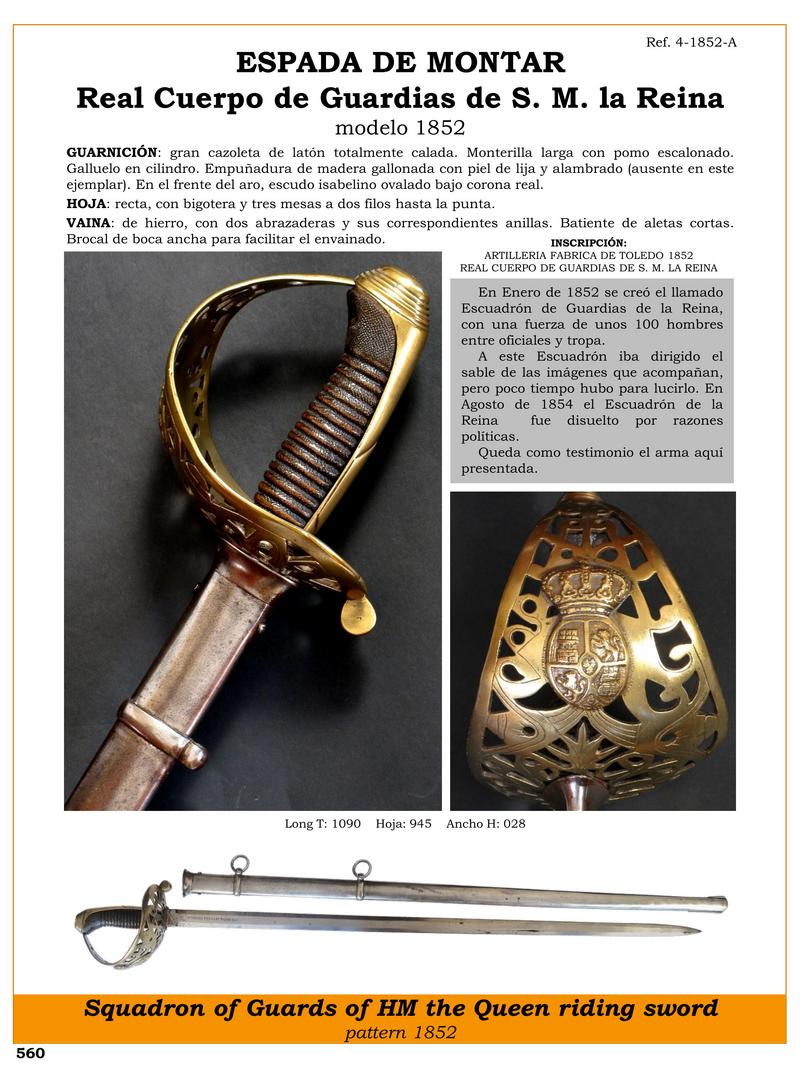 ESPADA DE MONTAR modelo 1852.jpg 1748819371 - Mounting Sword 1852: The Historical Weapon of the Royal Body