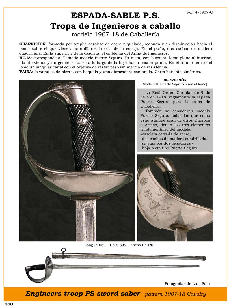 ESPADA SABLE P.S. Tropa de Ingenieros a caballo modelo 1907 18 de Caballera.jpg 1750957770
