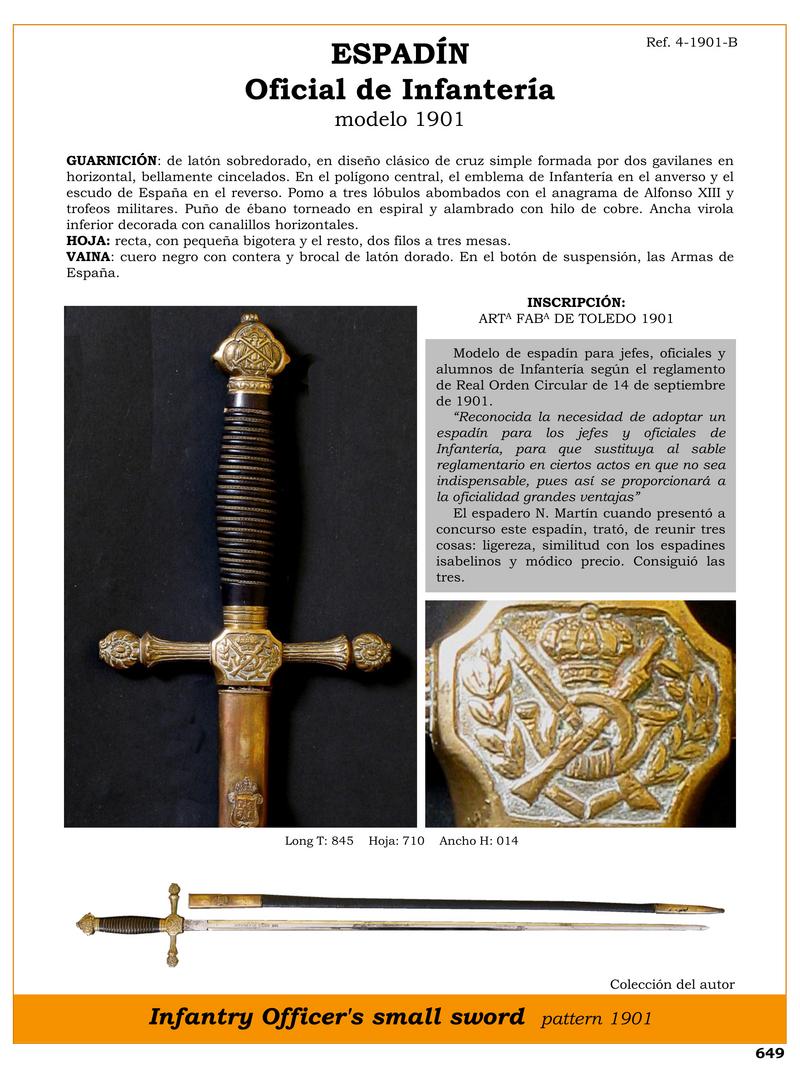 ESPADN.jpg 1750741766 - Infantry Small Sword 1901: Elegance and Military Tradition