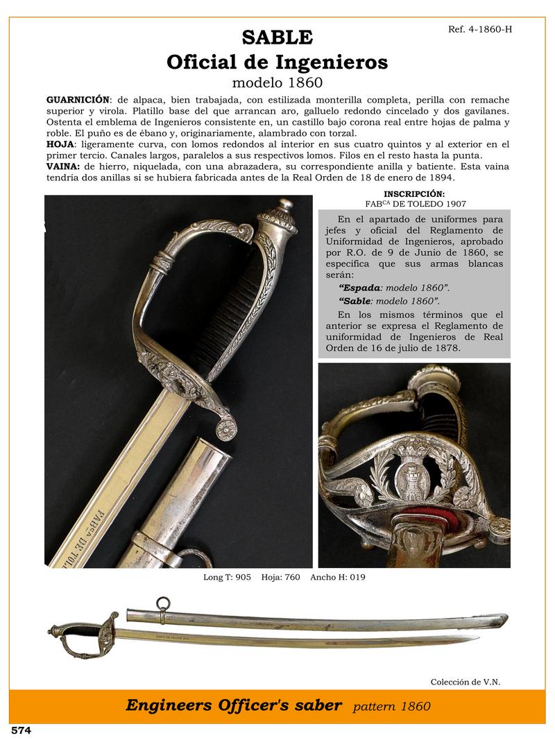 SABLA OFICIAL DE INGENIEROS MODELO 1860.jpg 1749121767 - Official Engineers' Sword 1860: Unmatched Style and Quality