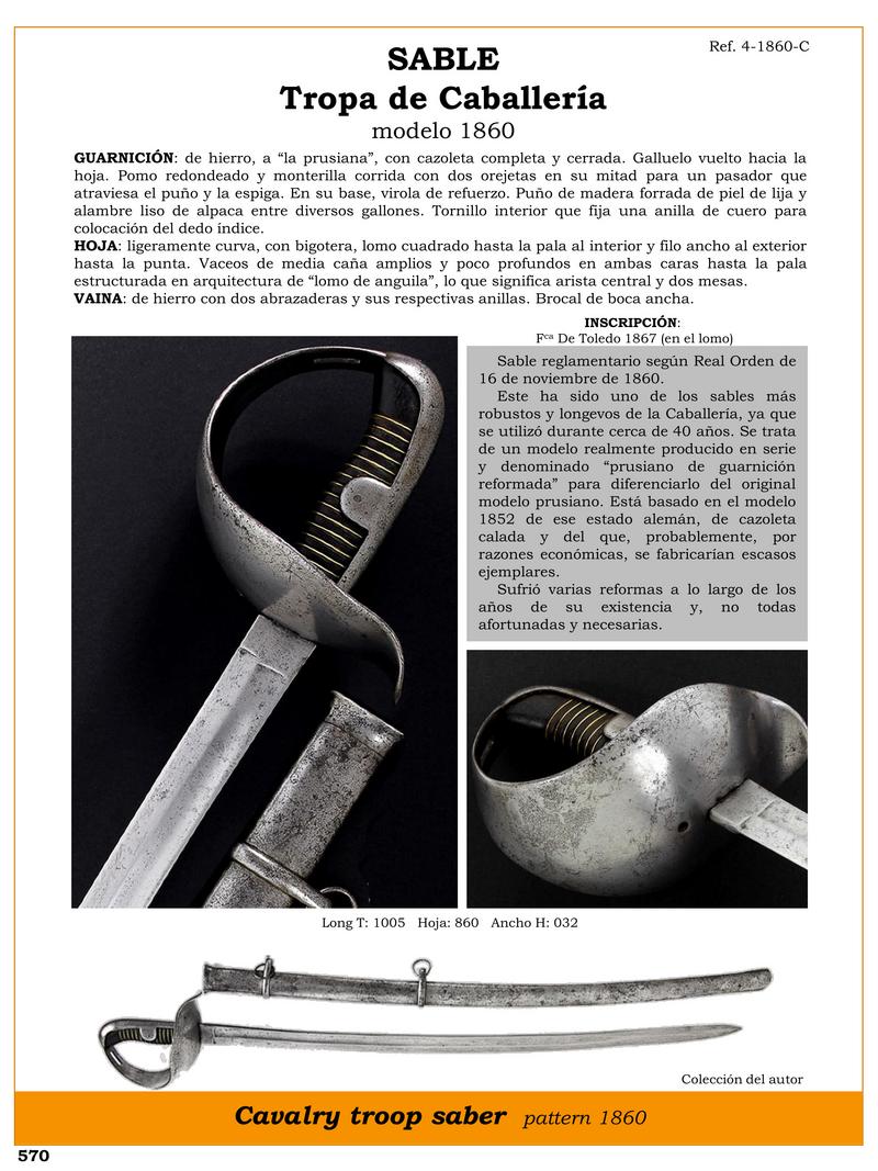 SABLE TROPA DE CABALLERA MODELO 1860.jpg 1749035366 - 1860 Cavalry Saber: Durable Prussian Design