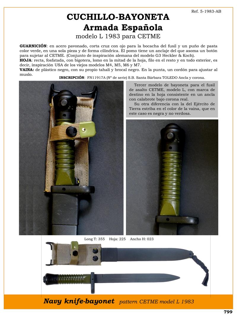CUCHILLO BAYONETA.jpg 1753808971 - Couteau-baïonnette CETME L 1983 : Innovation et style militaire