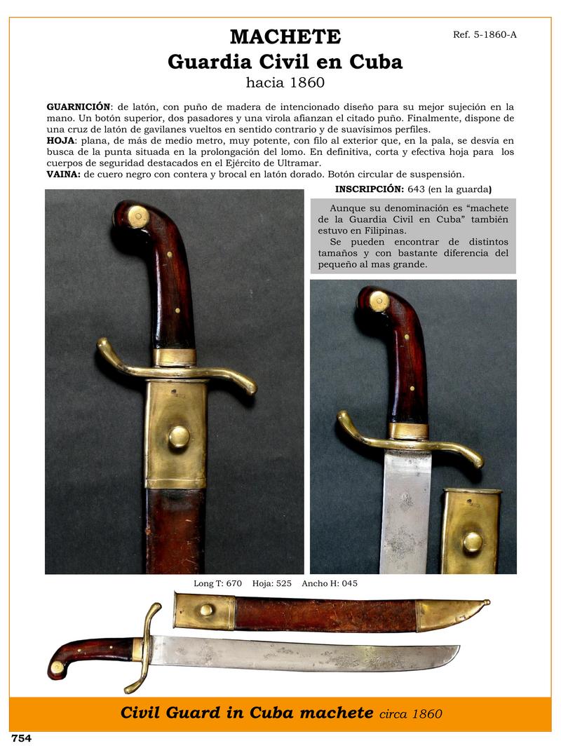 MACHETE DE LA GUARDIA CIVIL EN CUBA.jpg 1752923425 - Guard Civil Machete in Cuba: History and Characteristics