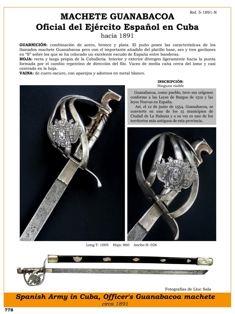 MACHETE GUANABACOA.jpg 1753398565 - Machete Guanabacoa: A Jewel of the Spanish Army in Cuba