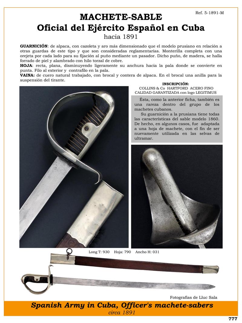MACHETE SABLE.jpg 1753376971 - Official Spanish Army Machete-Sabre in Cuba 1891