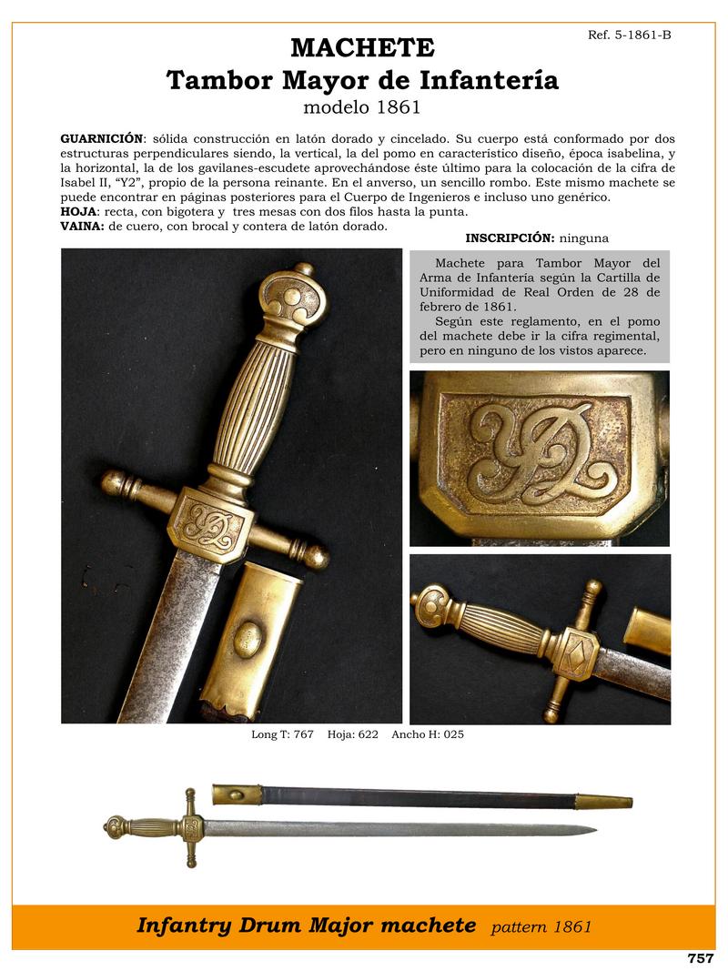MACHETE TAMBOR MAYOR DE INFANTERA MODELO 1861.jpg 1752988165 - Machette d'Infanterie 1861 : Un Trésor Historique Unique