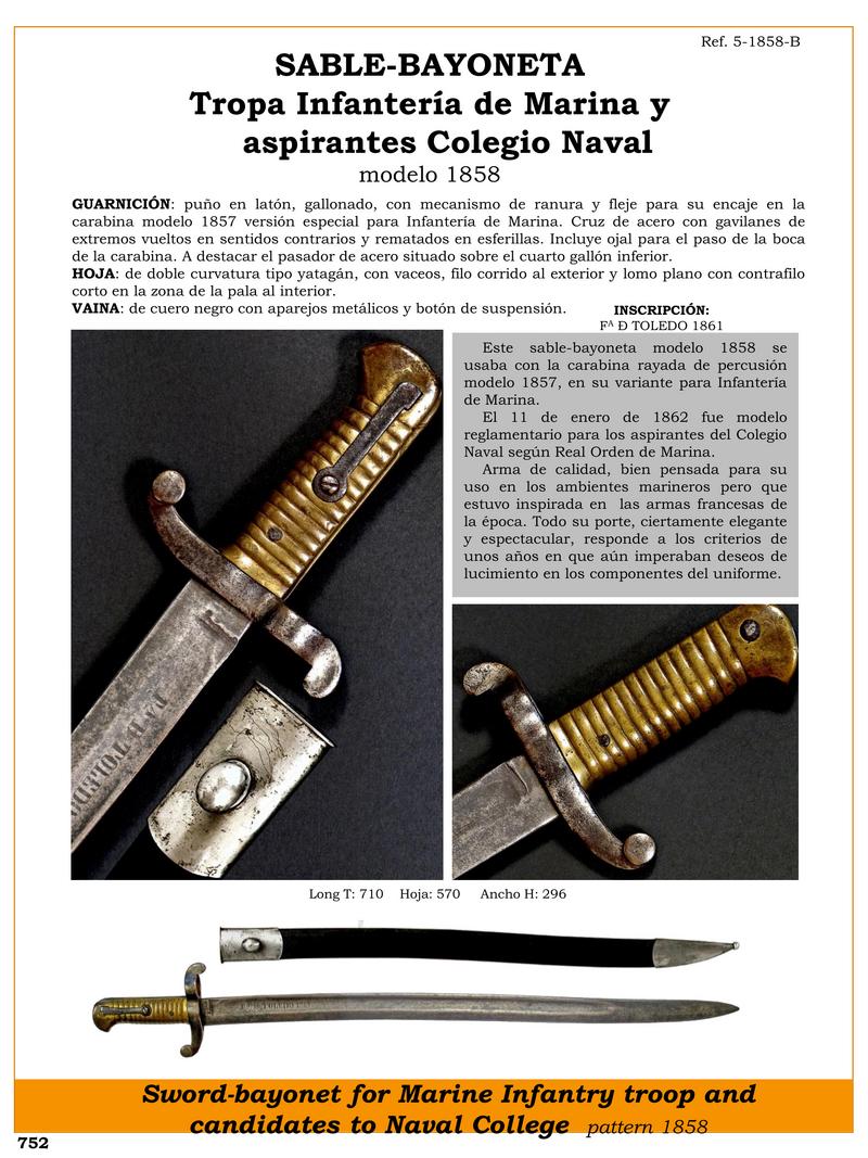SABLE BAYONETA TROPAS INFANTERA DE MARINA Y ASPIRANTES COLEGIO NAVAL MODELO 1858.jpg 1752880167