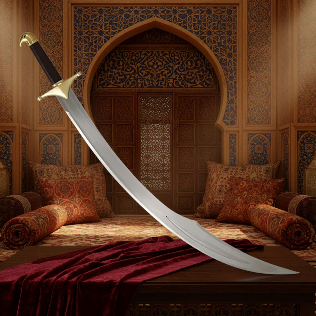 cimitarra arabe - Scimitar sword: history, design, variants and legacy of the legendary curved sword
