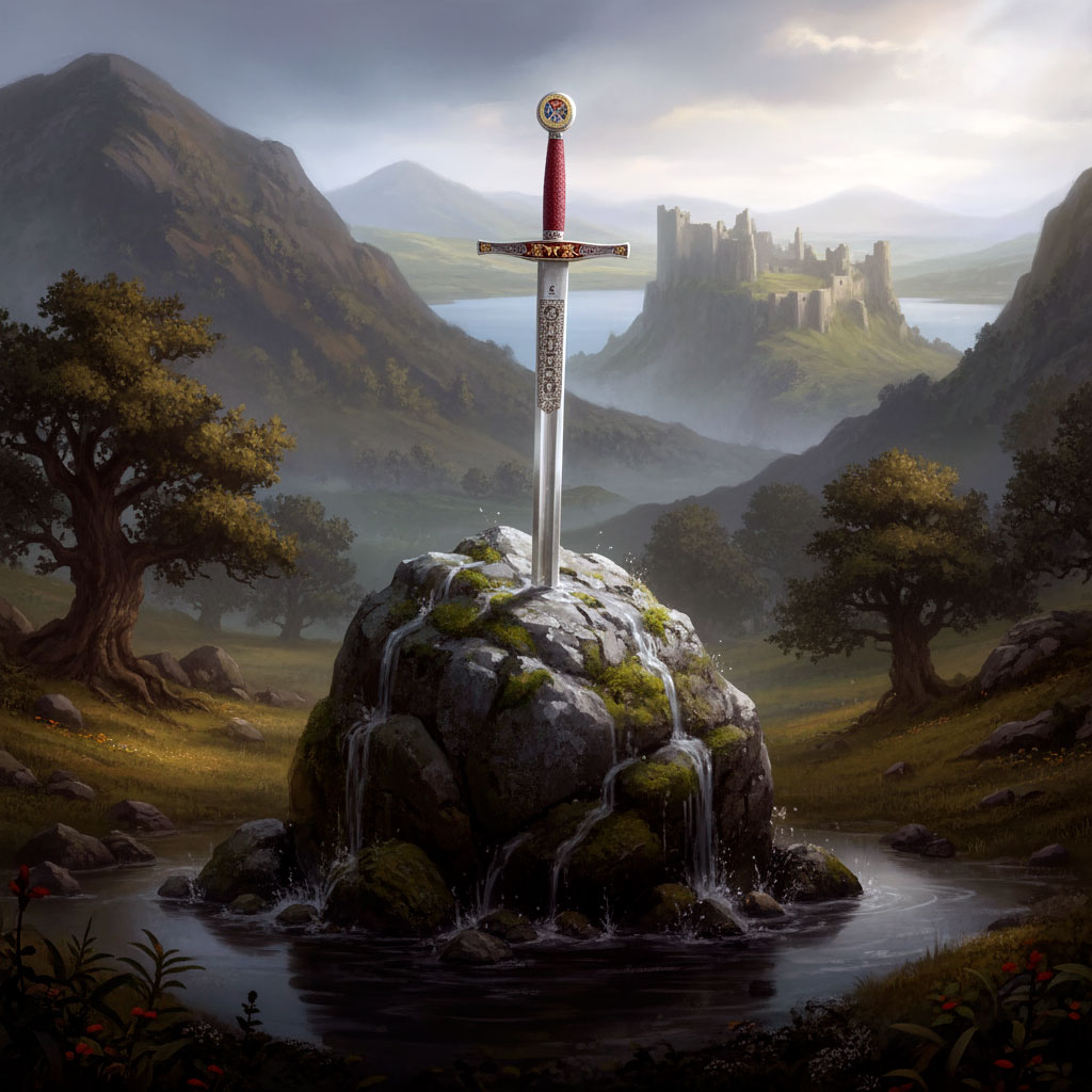 espada excalibur 1 - Excalibur: Storia, mito e l'eredità eterna della spada di Re Artù