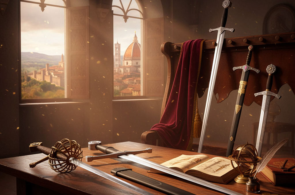 espadas italianas 1024x675 - Spade italiane: storia, tipologie e repliche funzionali dalla mano e mezza alla ropera