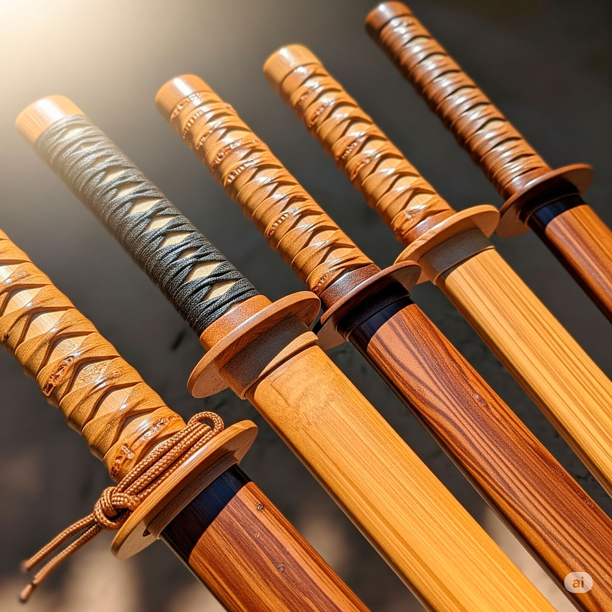 katanas bambu