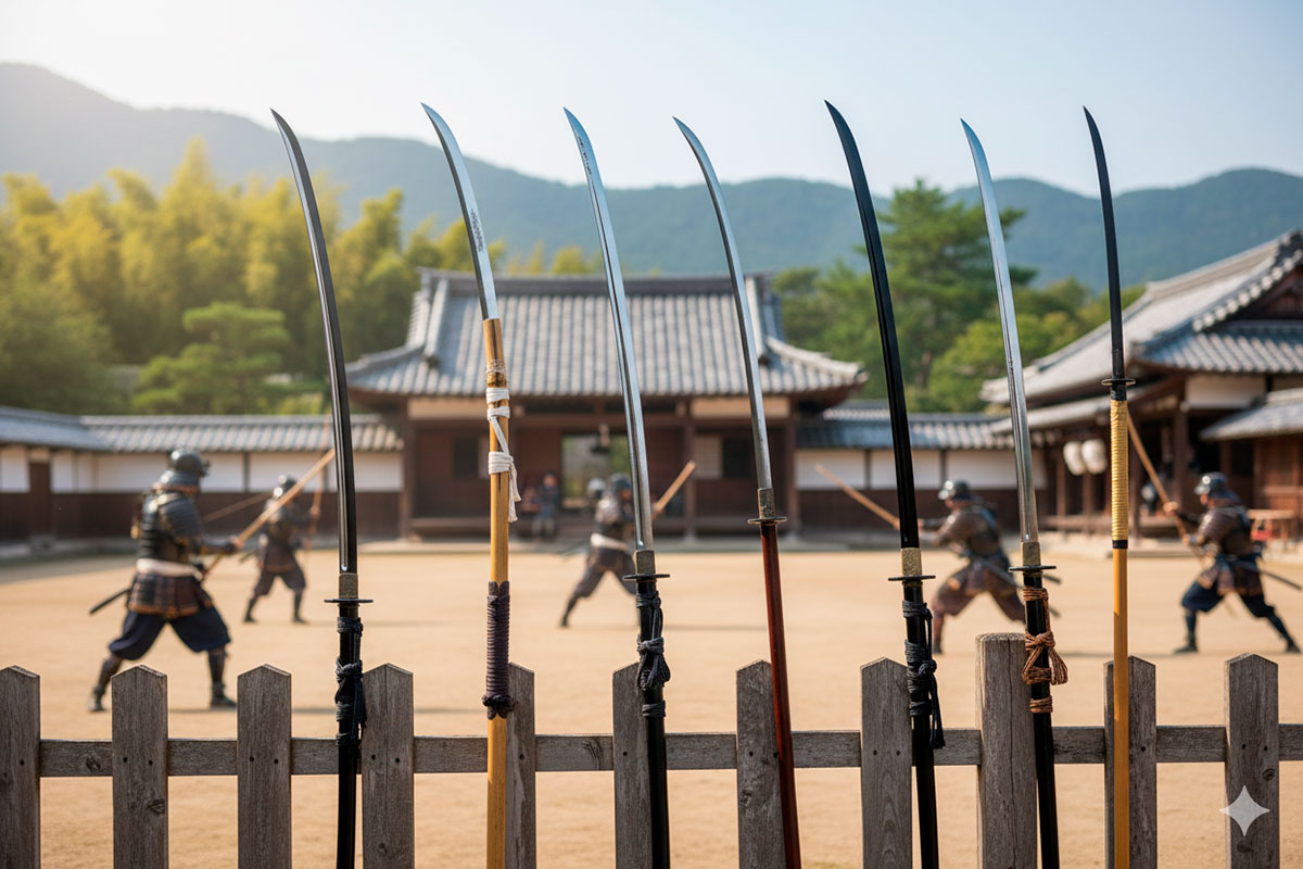 naginatas japonesas
