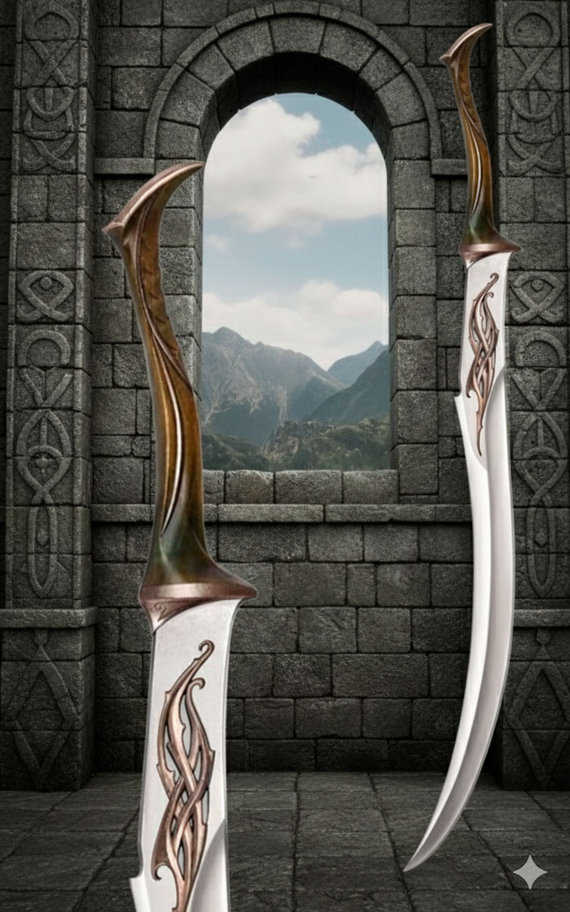 Espada del Ejército de Mirkwood: historia, réplica oficial y análisis detallado 1 Espada del Ejercito Mirkwood Hobbit