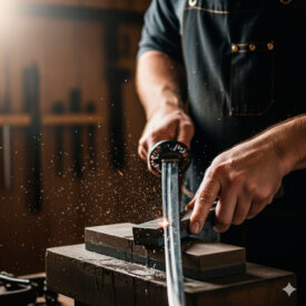Afilar espadas: guía técnica y épica para lograr un filo perfecto afilado-espadas
