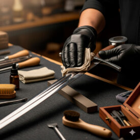 Mantenimiento de espadas: guía épica y práctica para conservar tu hoja y empuñadura mantenimiento-cuidado-espadas