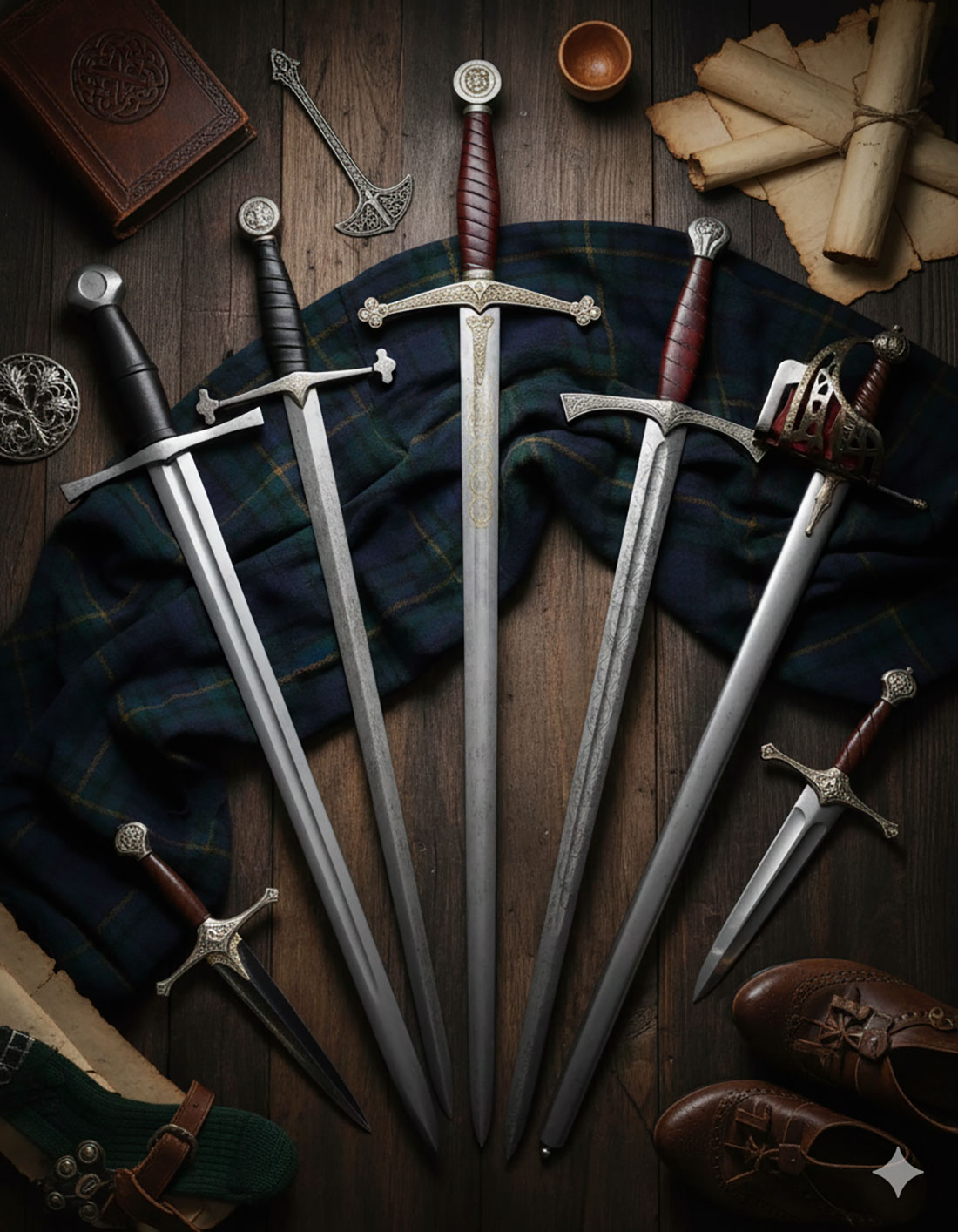 Spade Scozzesi: L’Anima degli Highlander e la Loro Eredità di Lotta