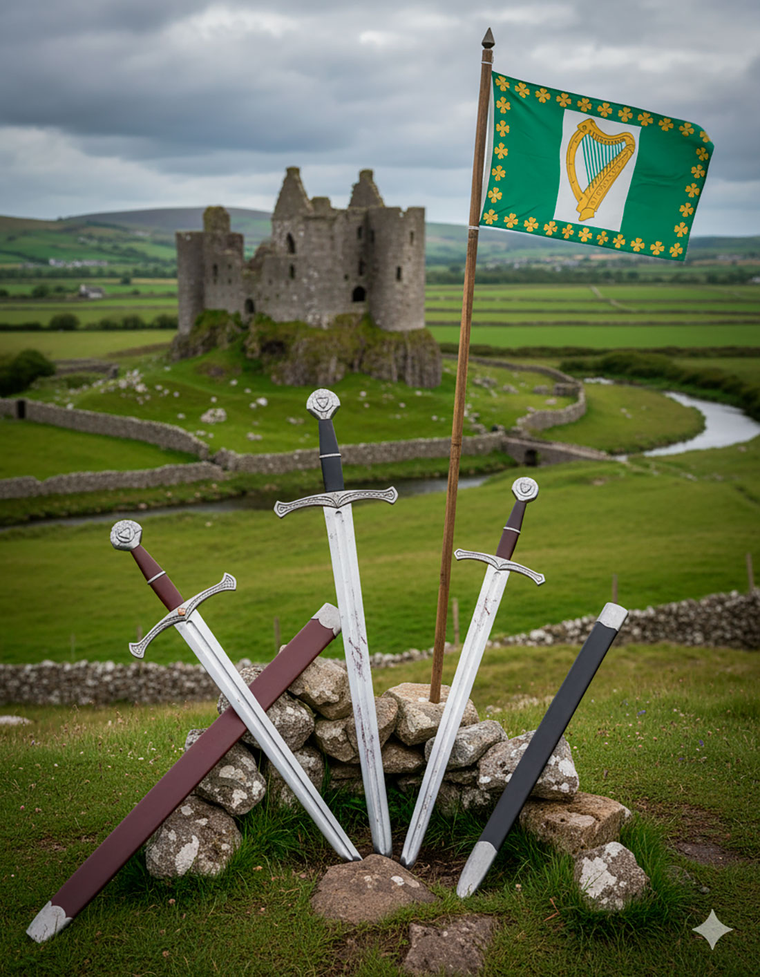 espadas irlandesas - Spade irlandesi: dal pomolo ad anello alla leggenda — storia, forgiatura e repliche essenziali