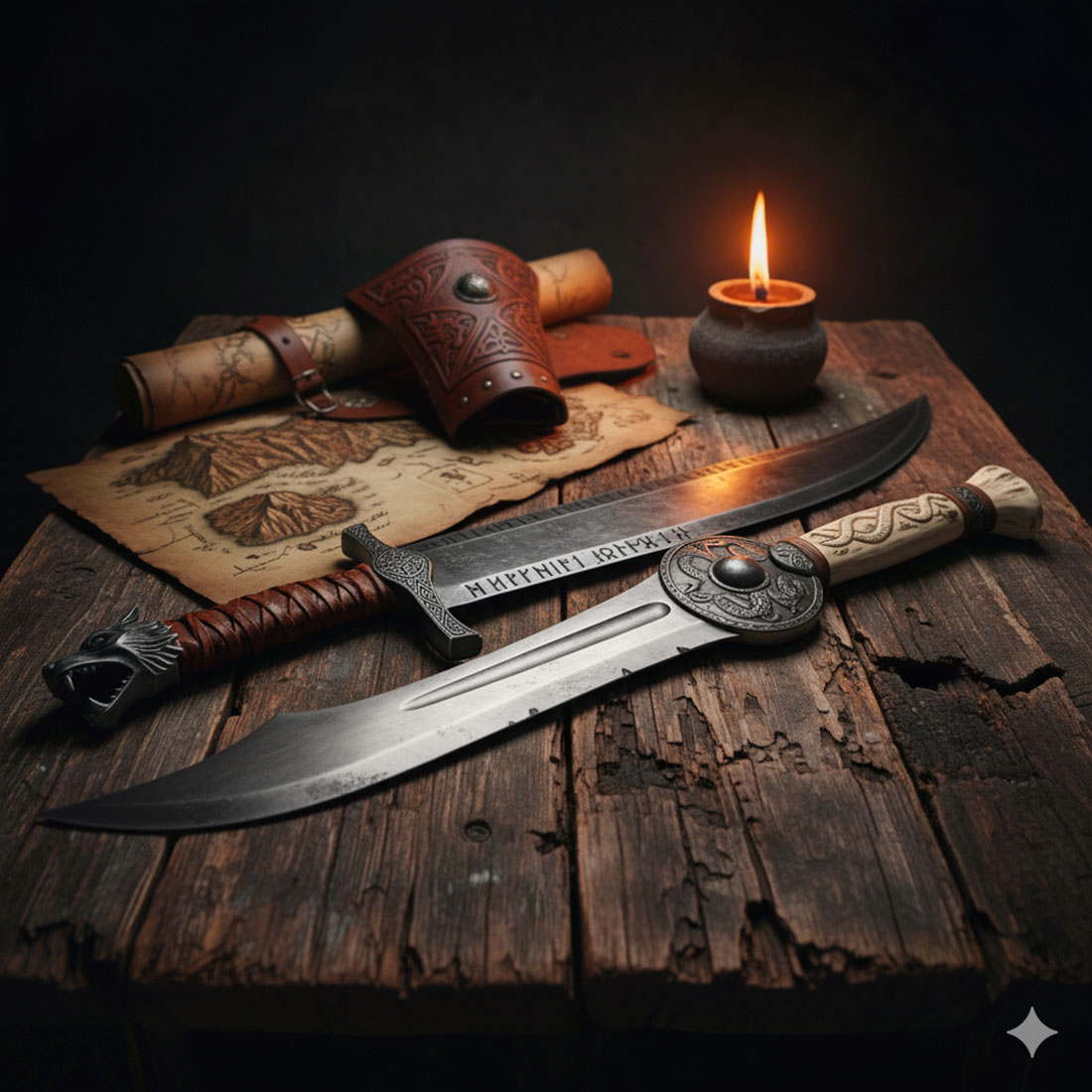 machetes vikingos