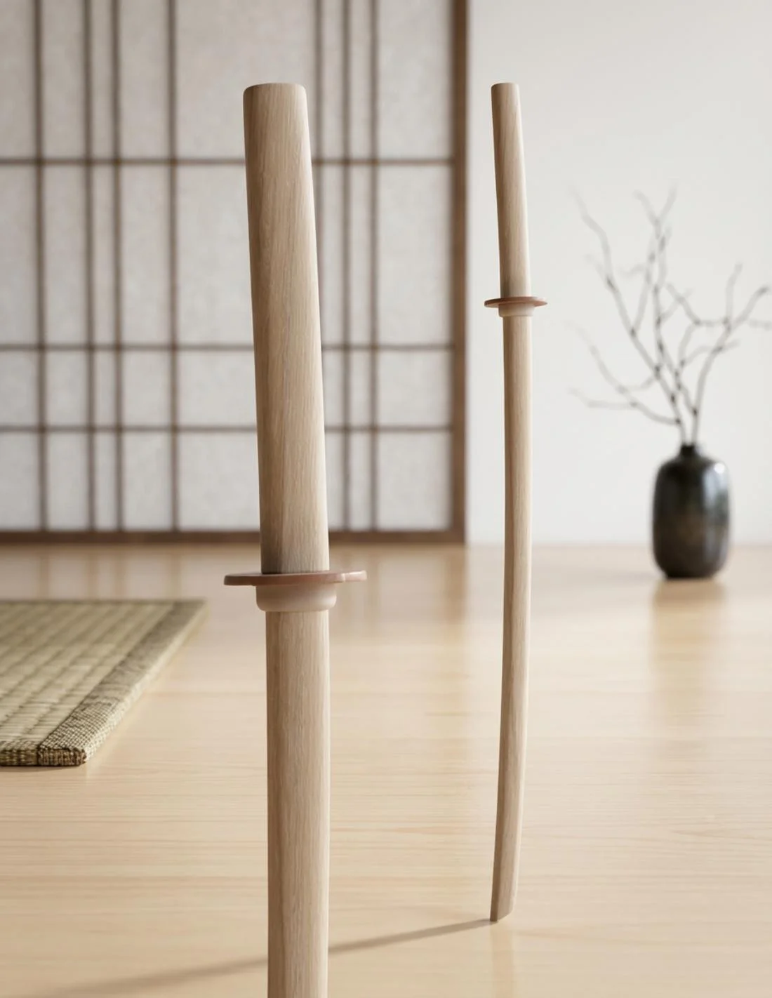 bokken de madera para practicas